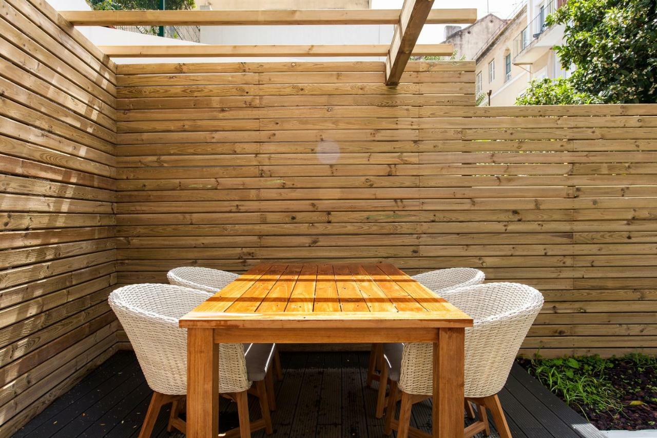 Charming Terrace - Liberdade Lägenhet Lisboa Exteriör bild
