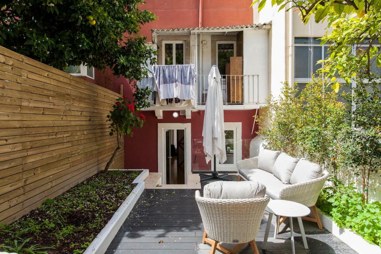 Charming Terrace - Liberdade Lägenhet Lisboa Exteriör bild